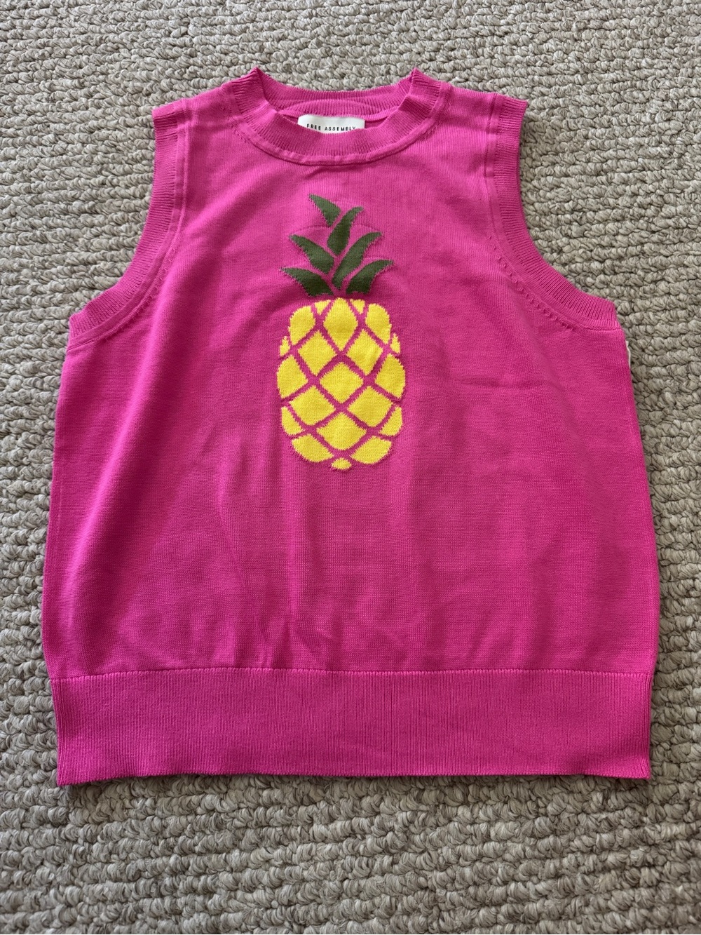 NWT Free Assembly Sleeveless Sweater Medium